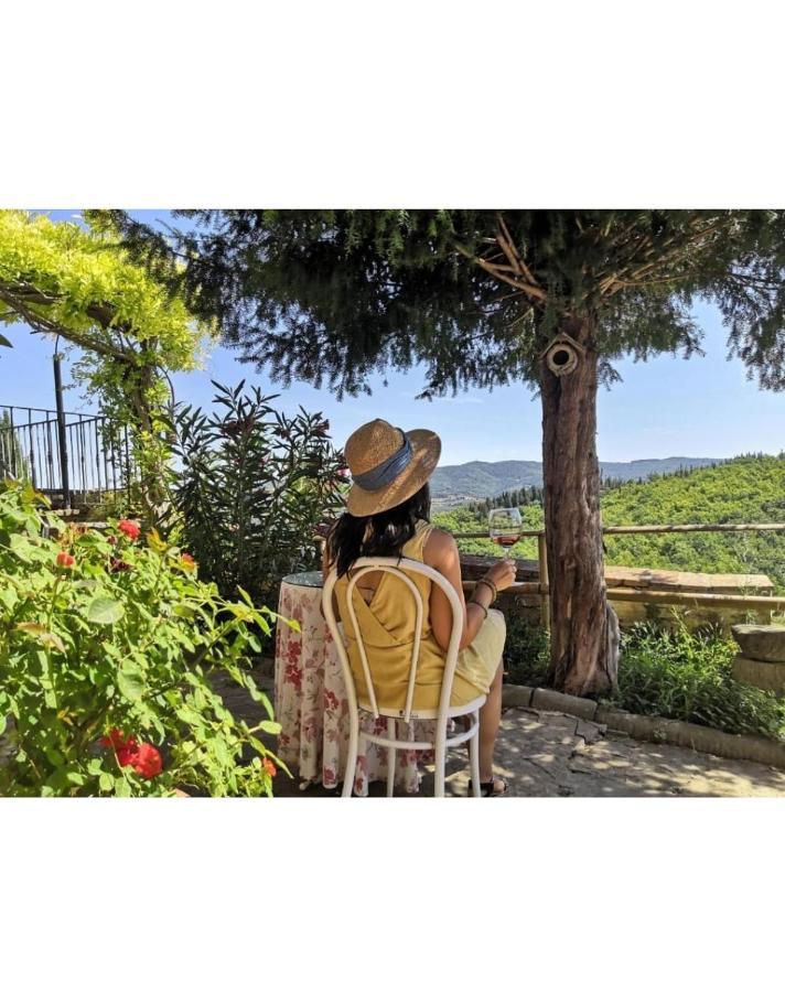 Iris Nel Borgo Leilighet Greve in Chianti Eksteriør bilde