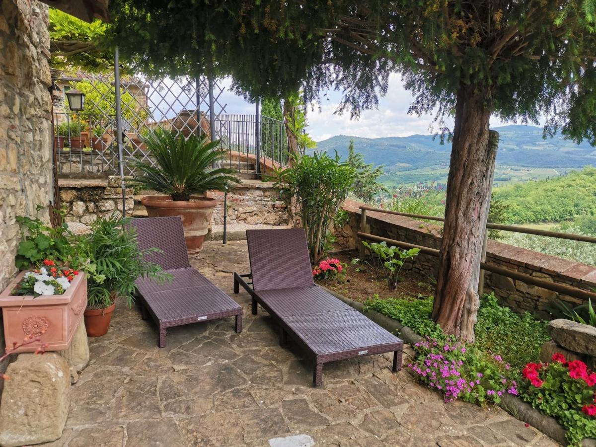 Iris Nel Borgo Leilighet Greve in Chianti Eksteriør bilde